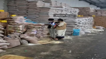 مكتب الصناعة يضبط آلاف الأكياس من السكر المغشوش والأرز التالف بالمنصورة